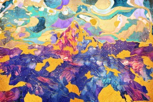 Dreamy Mountain - Illustration II